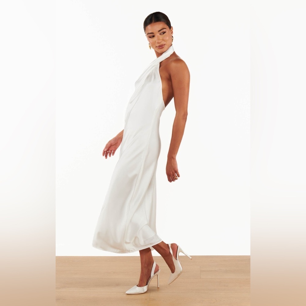 Show Me Your MuMu Jasmine Halter Midi Dress - Picture 4 of 7